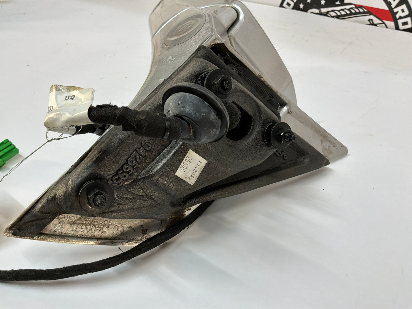 2006 Cadillac CTS-V LH Driver Exterior Mirror OEM Silver