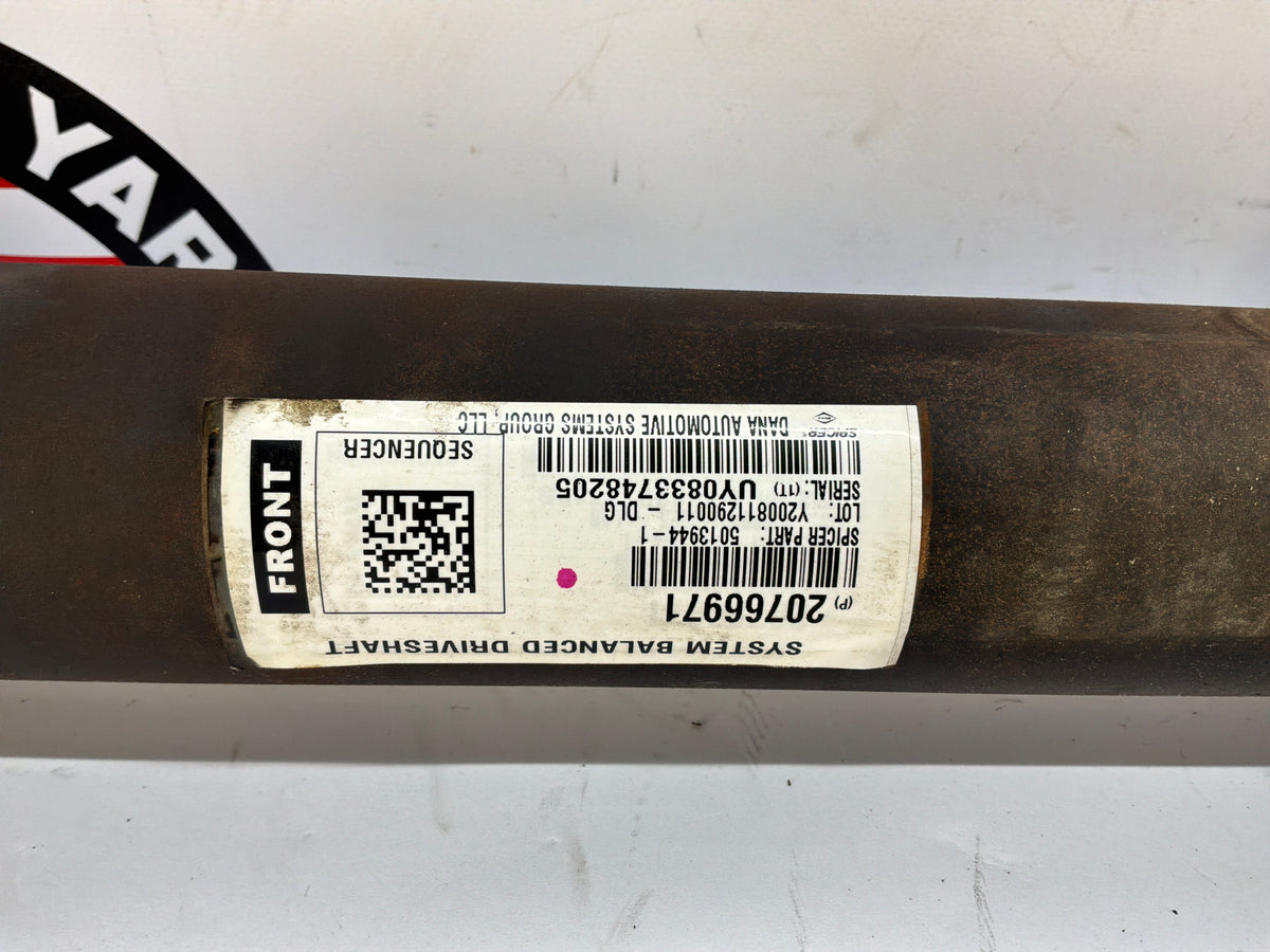 2009 Cadillac CTS-V Drive Propeller Shaft Driveshaft w/ Hardware OEM