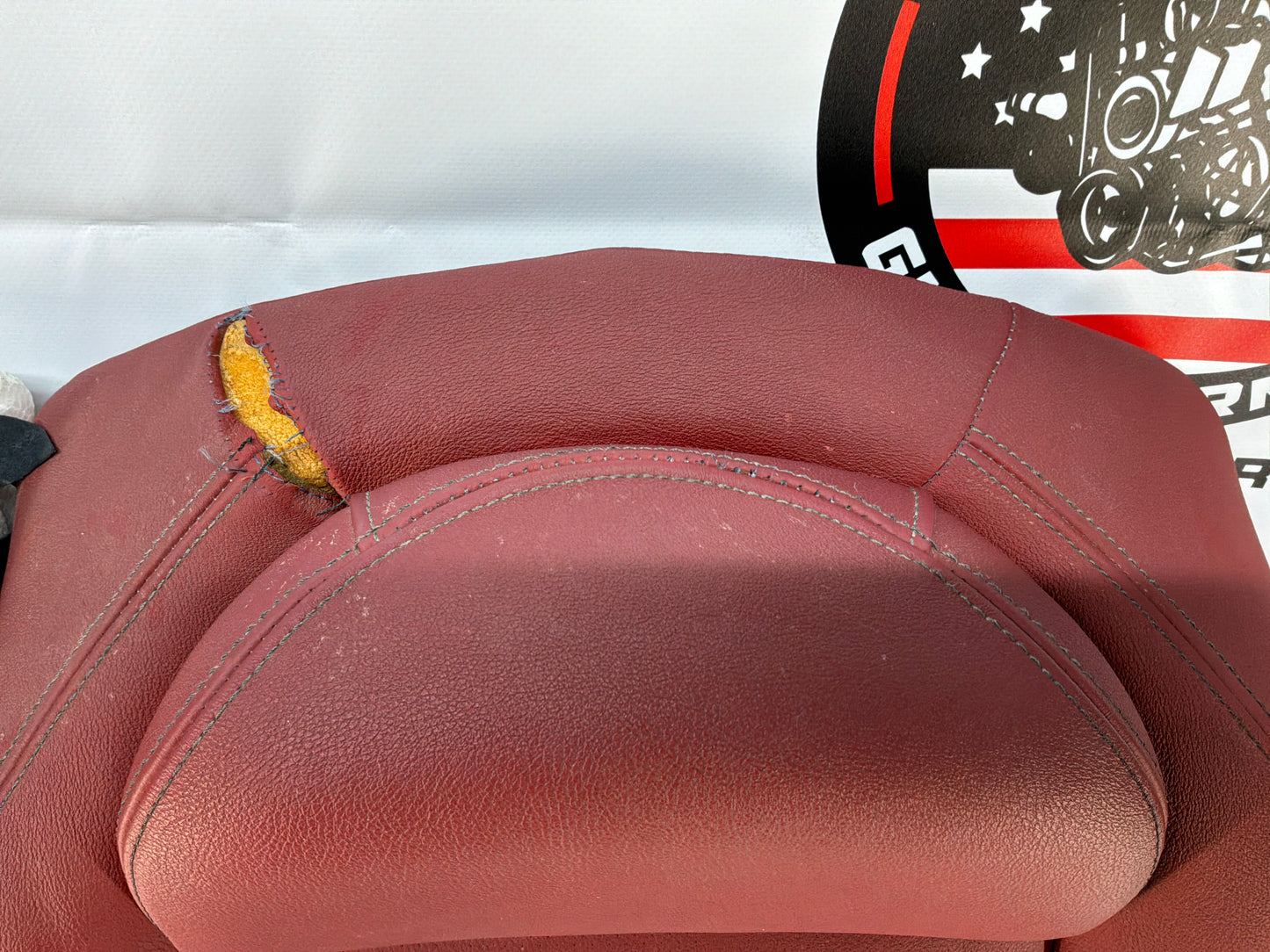 2004 Pontiac GTO Red Leather Seats Fronts and Rears OEM