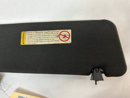 2006 Pontiac GTO LH Driver Sun Visors Shade Sunvisor w/ Clip OEM