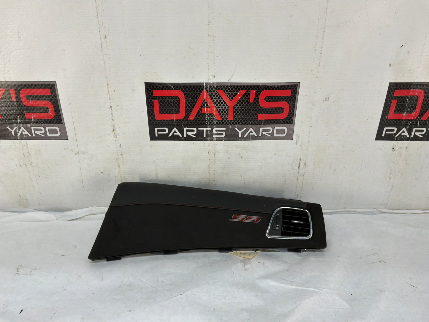 2015 Chevy SS Sedan RH Passenger Black Suede Dash Trim Panel Insert OEM
