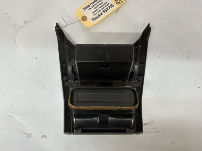 2006 Pontiac GTO Center Console Rear Air Vent Storage Cubby OEM
