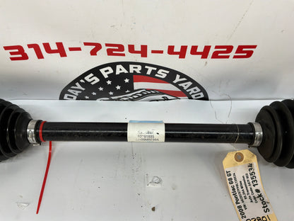 2008 Pontiac G8 GT RH Passenger Rear CV Axle Half Shaft OEM