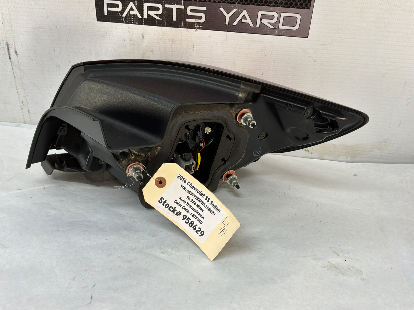 Tail light - Day's Parts Yard