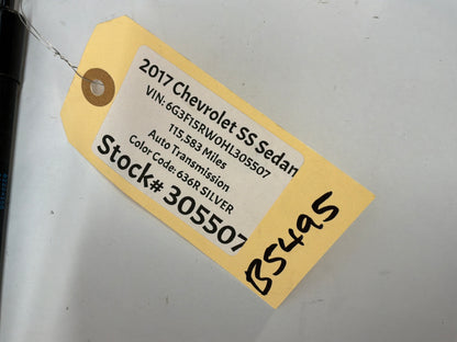 2017 Chevy SS Sedan RH & LH Hood Shocks OEM