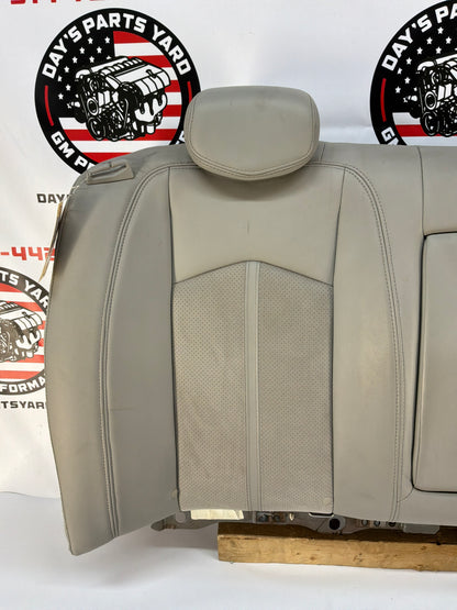 2009 Cadillac CTS-V Seats Fronts and Rears Leather and Suede OEM Titanium