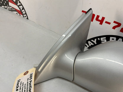2005 Pontiac GTO LH Driver Exterior Side Mirror Silver OEM