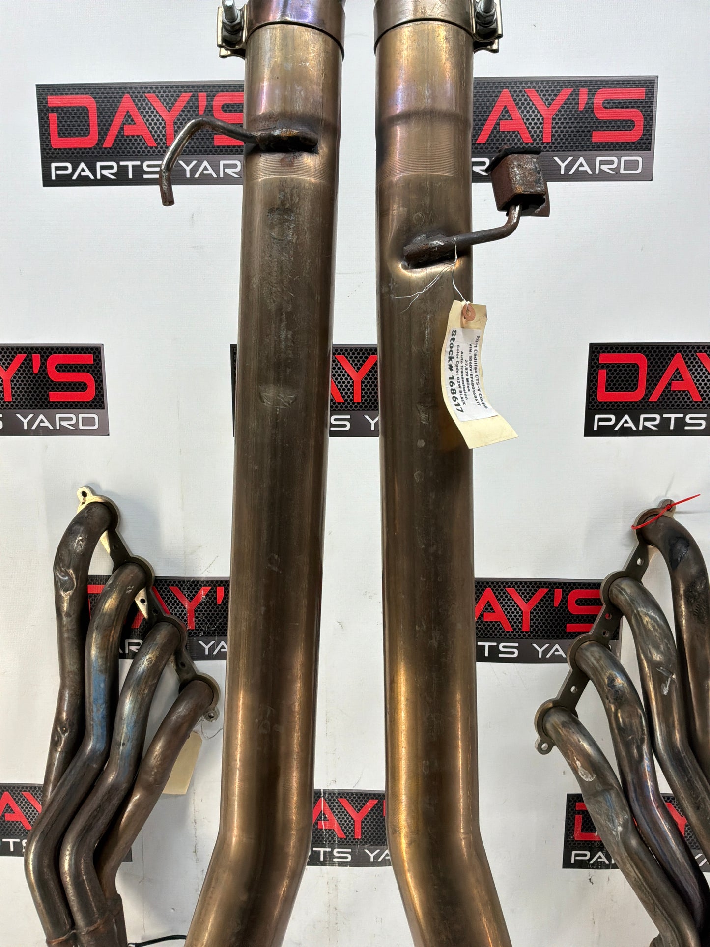 2011 Cadillac CTS-V Coupe Stainless Works Complete Exhaust Long Tube Header X Pipe Mufflers