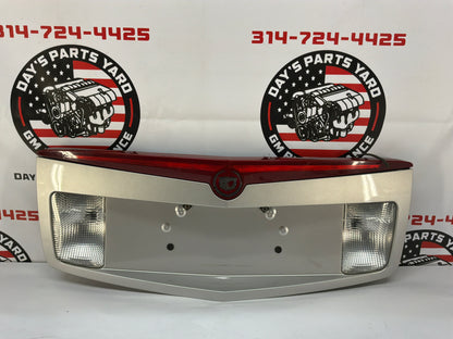 2006 Cadillac CTS-V Trunk Lid Filler Panel OEM Silver