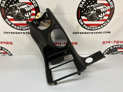 2002 Chevy C5 Corvette Center Console Radio Trim Bezel Shifter Plate OEM