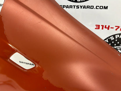 2008 Pontiac G8 Base RH Passenger Front Fender Orange OEM