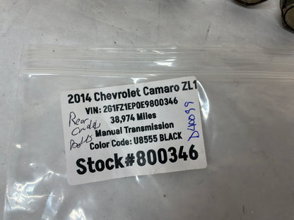 2014 Chevy Camaro ZL1 Rear Suspension Cradle K Member Bolts Hardware OEM
