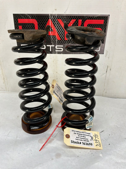 2016 Cadillac ATS-V Coupe Rear Coil Springs OEM