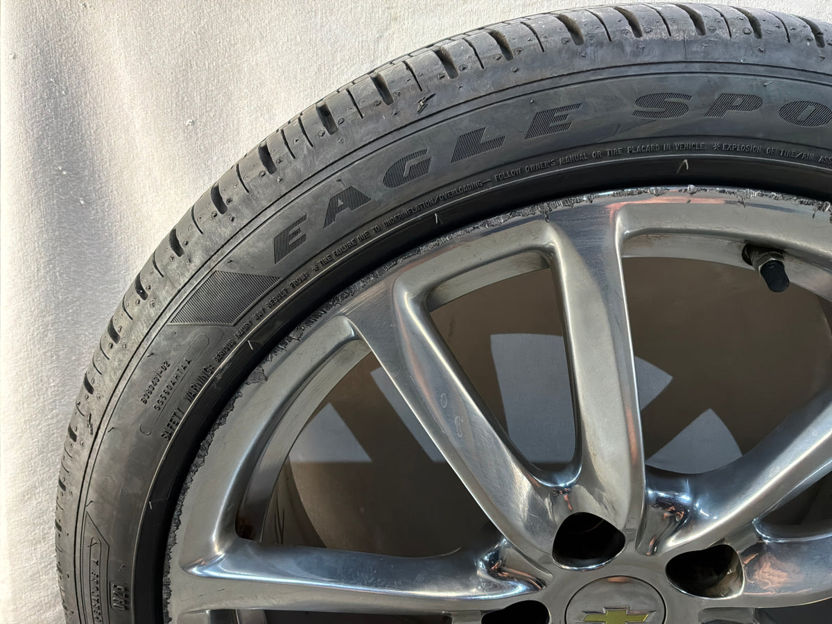 2014 Chevy SS Sedan Wheels Rim & Tires 19x8.5 & 19x9 275/35/19 245/40/19