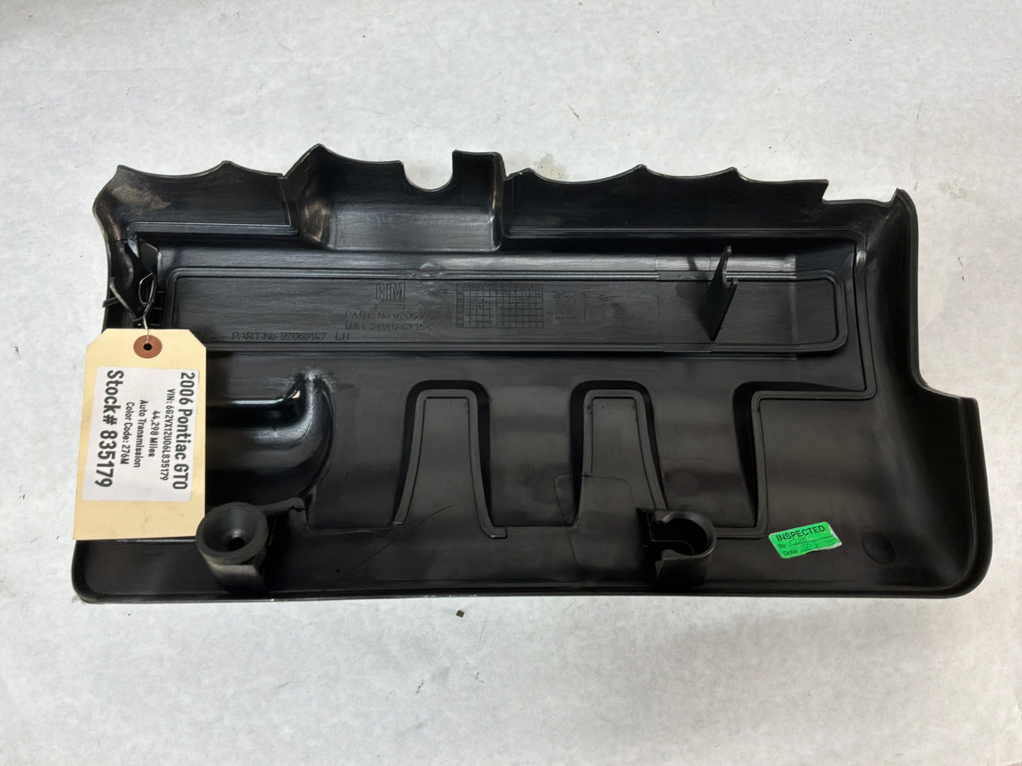 2006 Pontiac GTO RH & LH Engine Motor Intake Manifold Coil Covers Set OEM