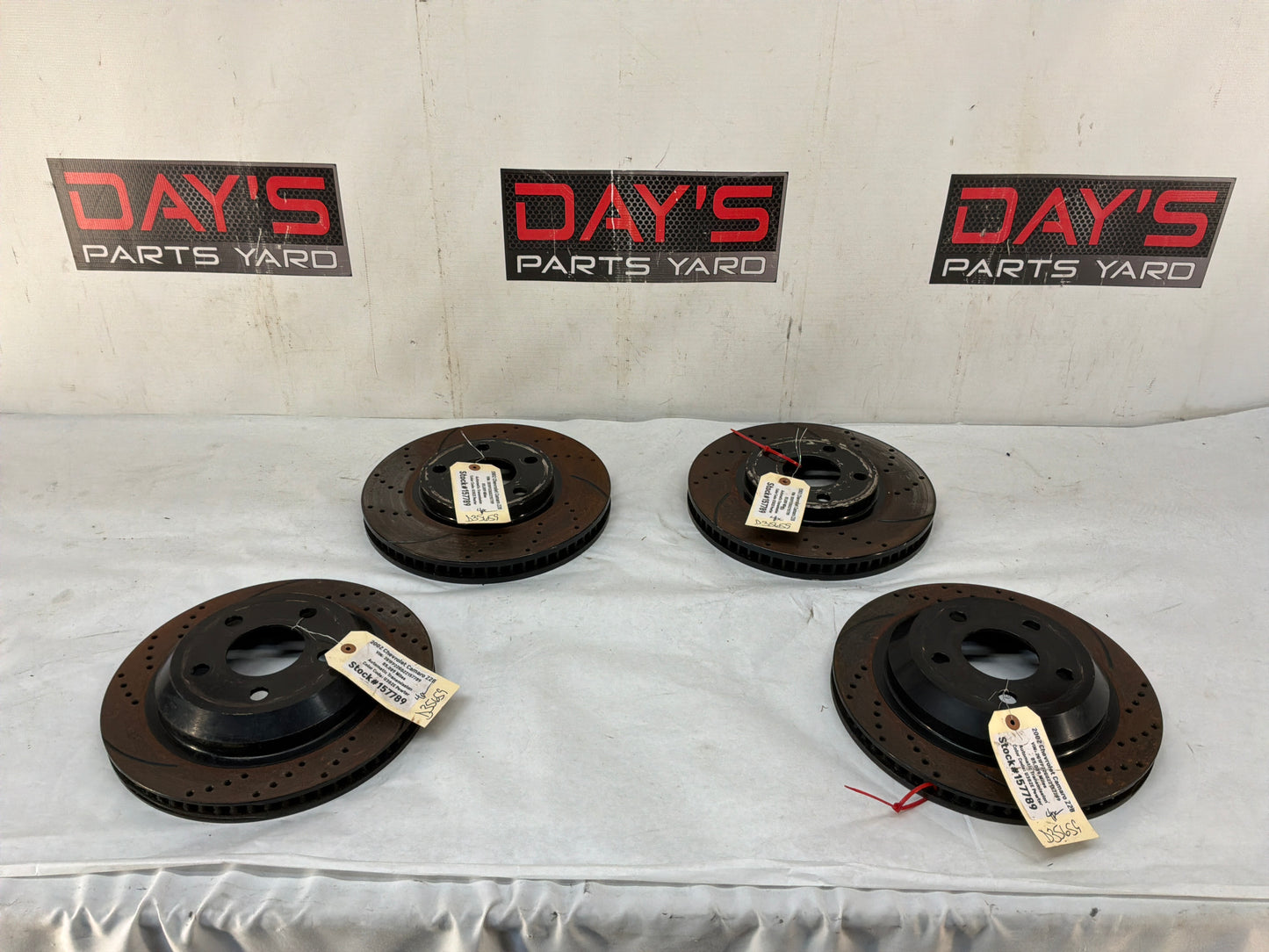 Front and rear rotors - Day's Parts Yard