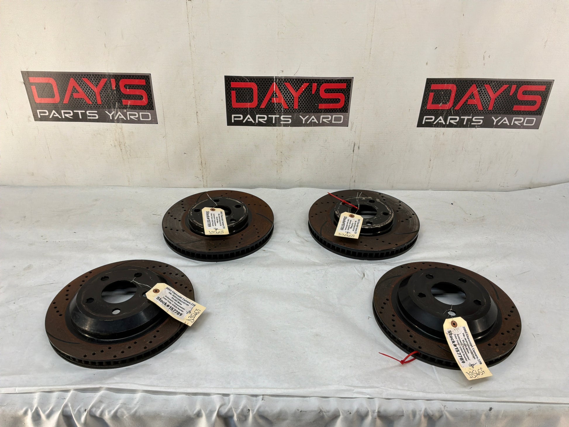 Front and rear rotors - Day's Parts Yard