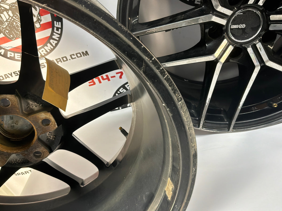 2014 Chevy SS Sedan Enkei RPF1 Wheels Rims 19x8 19x9