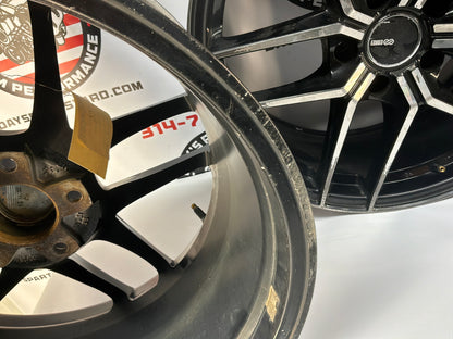 2014 Chevy SS Sedan Enkei RPF1 Wheels Rims 19x8 19x9