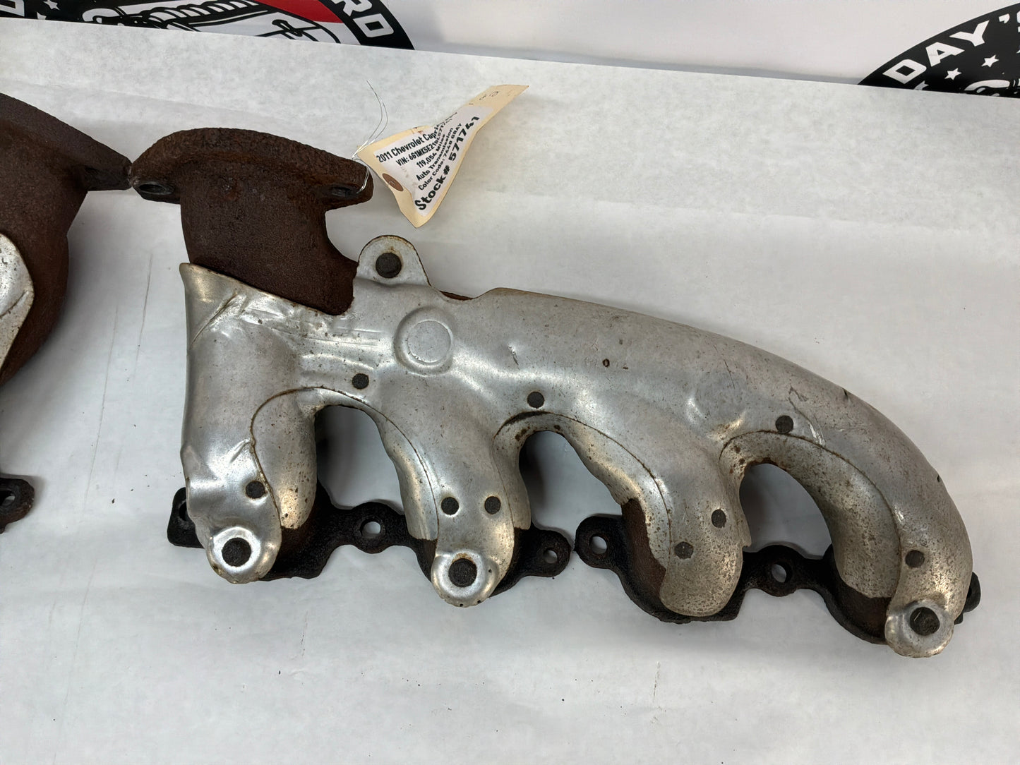 2011 Chevy Caprice PPV RH & LH Factory Exhaust Manifolds OEM