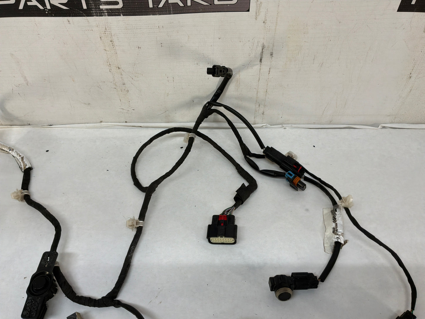 2015 Chevy SS Sedan Rear Bumper Wire Wiring Harness w/Parkin g Assist Alarm Sensor OEM