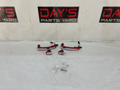 2015 Chevy SS Sedan LH Driver Door Exterior Handles Front and Rear OEM