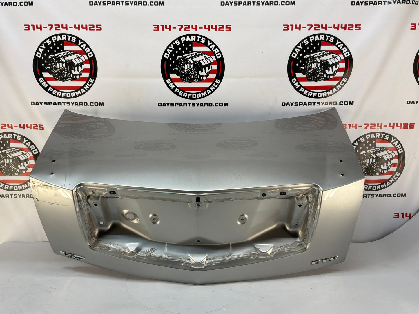 2006 Cadillac CTS-V Trunk Lid Assembly OEM Silver