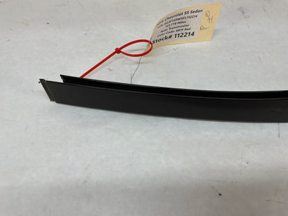 2015 Chevy SS Sedan RH Passenger Door Rear Pillar Post Trim Black OEM