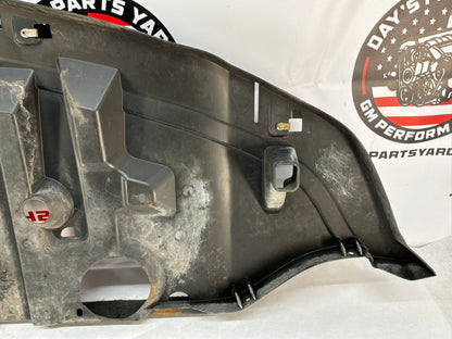 2008 Pontiac G8 Front Bumper Cover Lower Extension Fascia Apron Air Damn Panel OEM