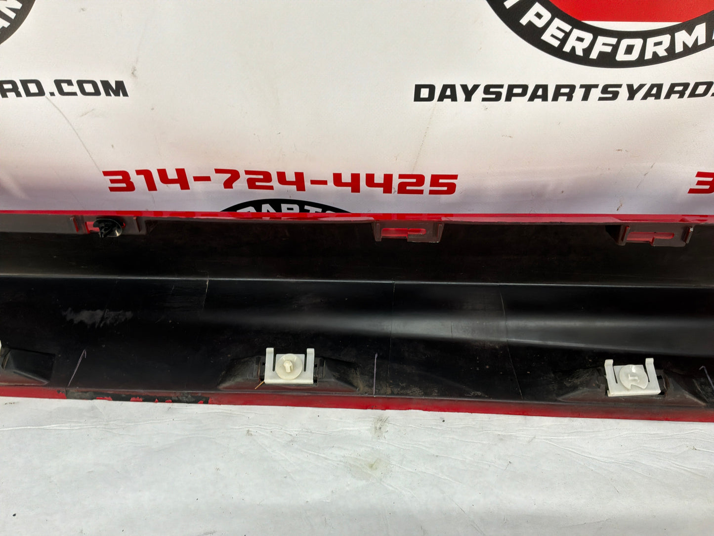 2014 Chevy SS Sedan RH Passenger Rocker Molding Side Skirt Panel Trim Red OEM