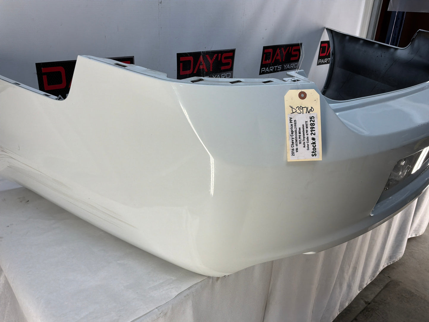 2016 Chevy Caprice PPV Rear Bumper Cover OEM