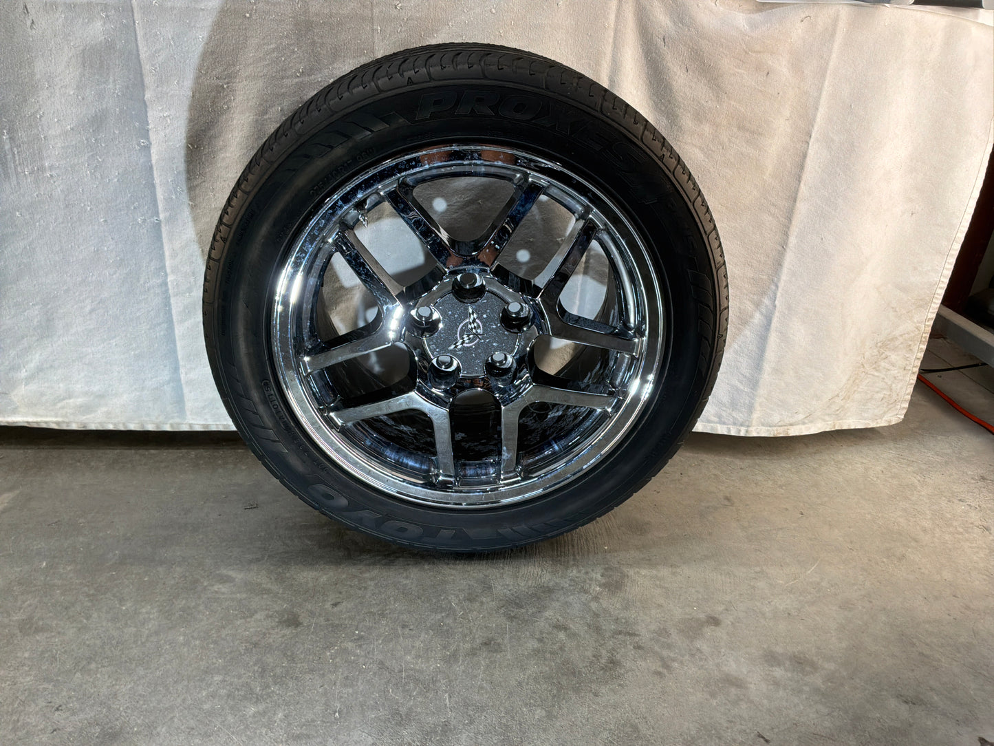 Corvette C5 Z06 Reproduction Wheels and 275/40R17 Toyo Proxes Tires