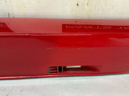 2015 Chevy SS Sedan RH Passenger Rocker Molding Side Skirt Panel Trim Red OEM
