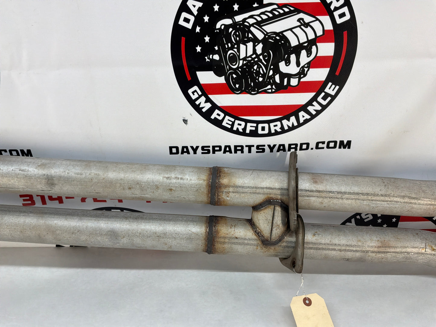 2007 C6 Corvette Convertible Factory OEM Exhaust H Mid Pipe