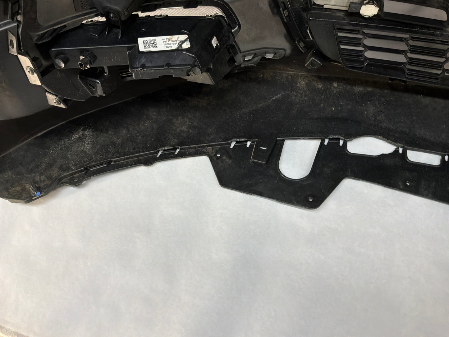 2017 Chevy SS Sedan Complete Front Bumper Fascia Cover Gray OEM