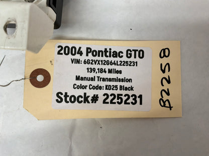 2004 Pontiac GTO HVAC Dash Climate Control Unit Panel Switch Button OEM