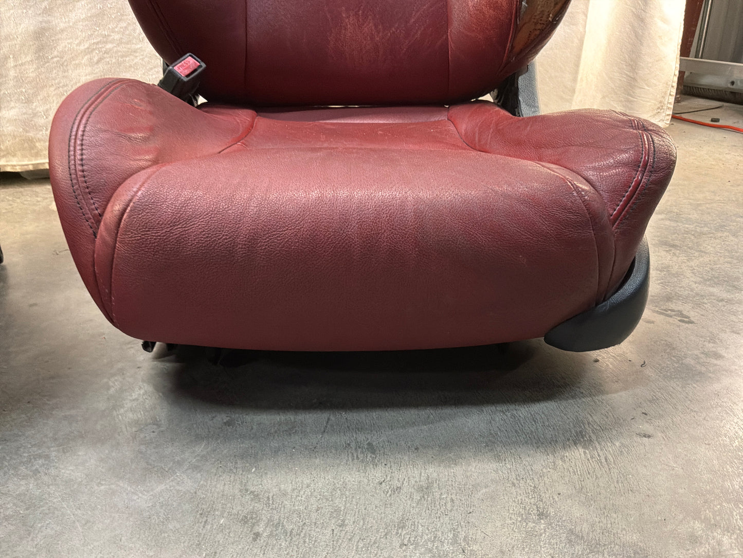 2004 Pontiac GTO Red Leather Seats Fronts and Rears OEM