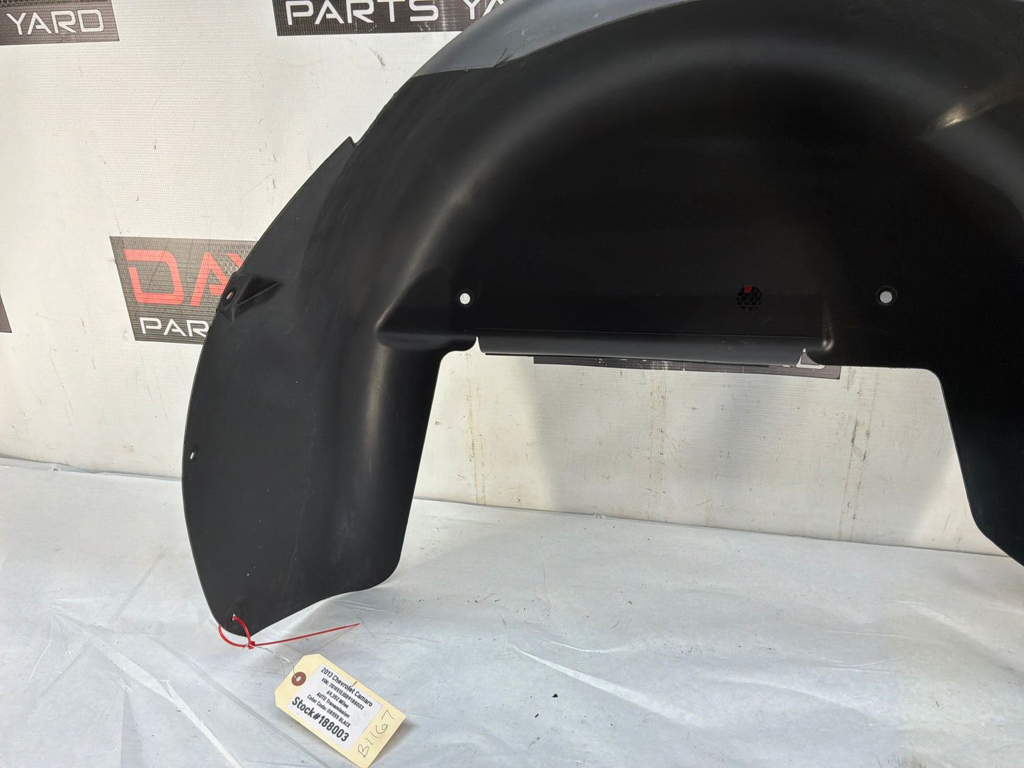 2013 Chevy Camaro SS RH Passenger Rear Fender Wheel Well House Liner OEM