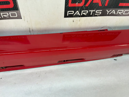 2015 Chevy SS Sedan RH Passenger Rocker Molding Side Skirt Panel Trim Red OEM