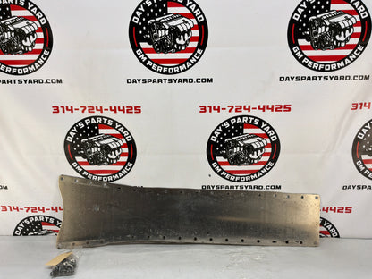2007 C6 Corvette Convertible Torque Tube Tunnel Brace Cover Heat Shield OEM