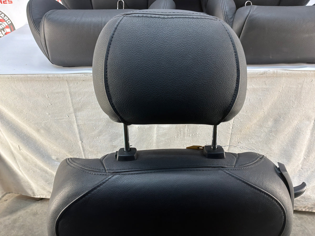 2006 Pontiac GTO Black Leather Front and Rear Seats Set OEM