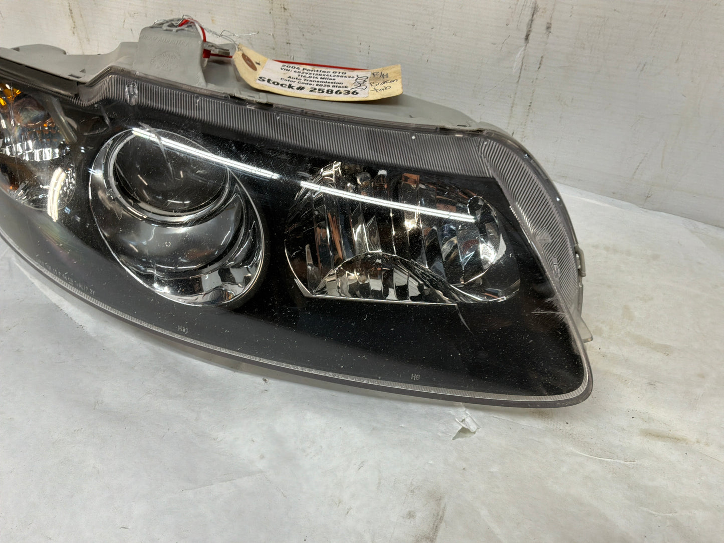 2004 Pontiac GTO RH Passenger Head Light Headlight Lamp OEM