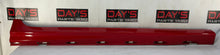 2015 Chevy SS Sedan RH Passenger Rocker Molding Side Skirt Panel Trim Red OEM
