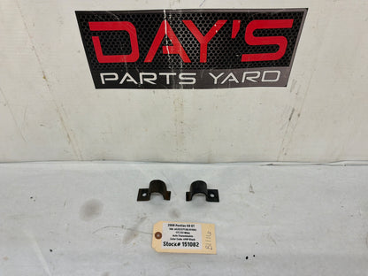 2008 Pontiac G8 GT Rear Suspension Stabilizer Sway Bar Brackets Clamps OEM