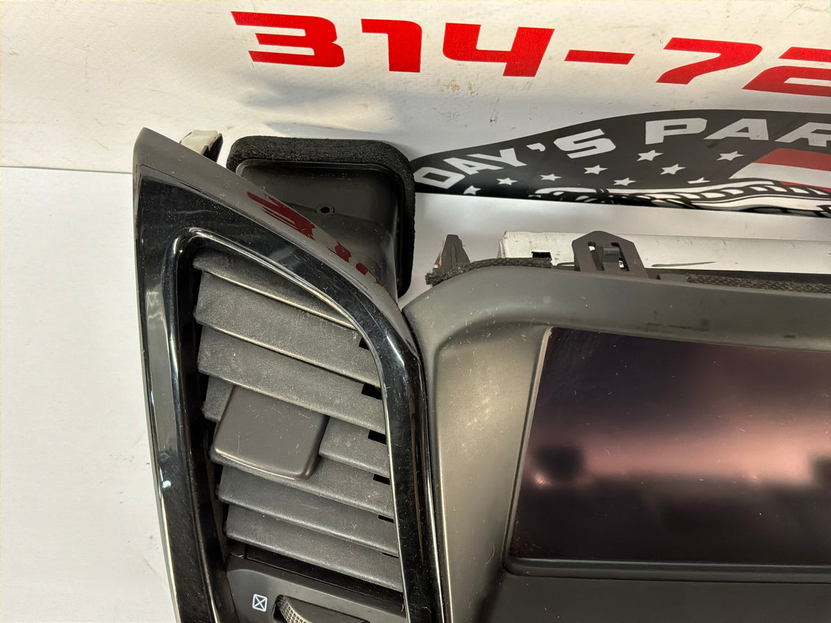 REPICTURE WITH THE RADIO B5487 2017 Chevy SS Sedan Navigation Display Radio CD Player Face Plate Screen Control Bezel Black Trim OEM - Day's Parts Yard