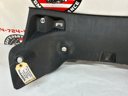 2013 Chevy Camaro ZL1 Trunk Interior Cargo Liftgate Wall Plate Cover Garnish Trim Molding OEM