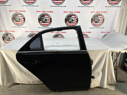 2016 Cadillac CTS-V Rear RH Passenger Exterior Door Black OEM