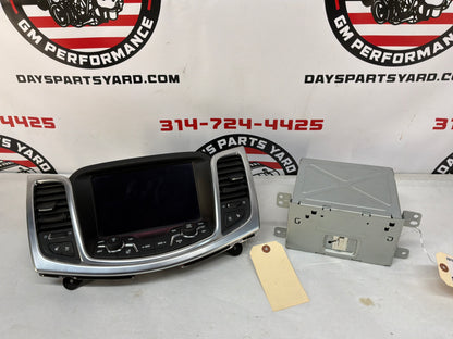 2017 Chevy SS Sedan Navigation Display Radio CD Player Face Plate Screen Receiver OEM