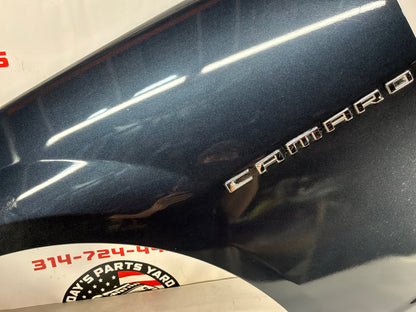 2014 Chevy Camaro SS LH Driver Front Fender Black OEM