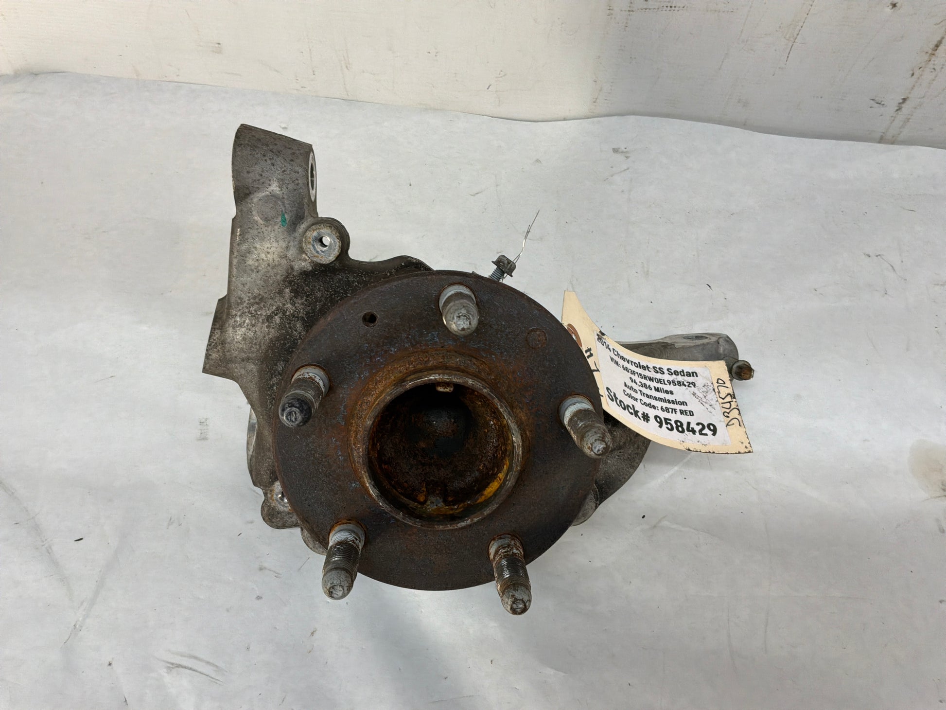 Lh front spindle - Day's Parts Yard